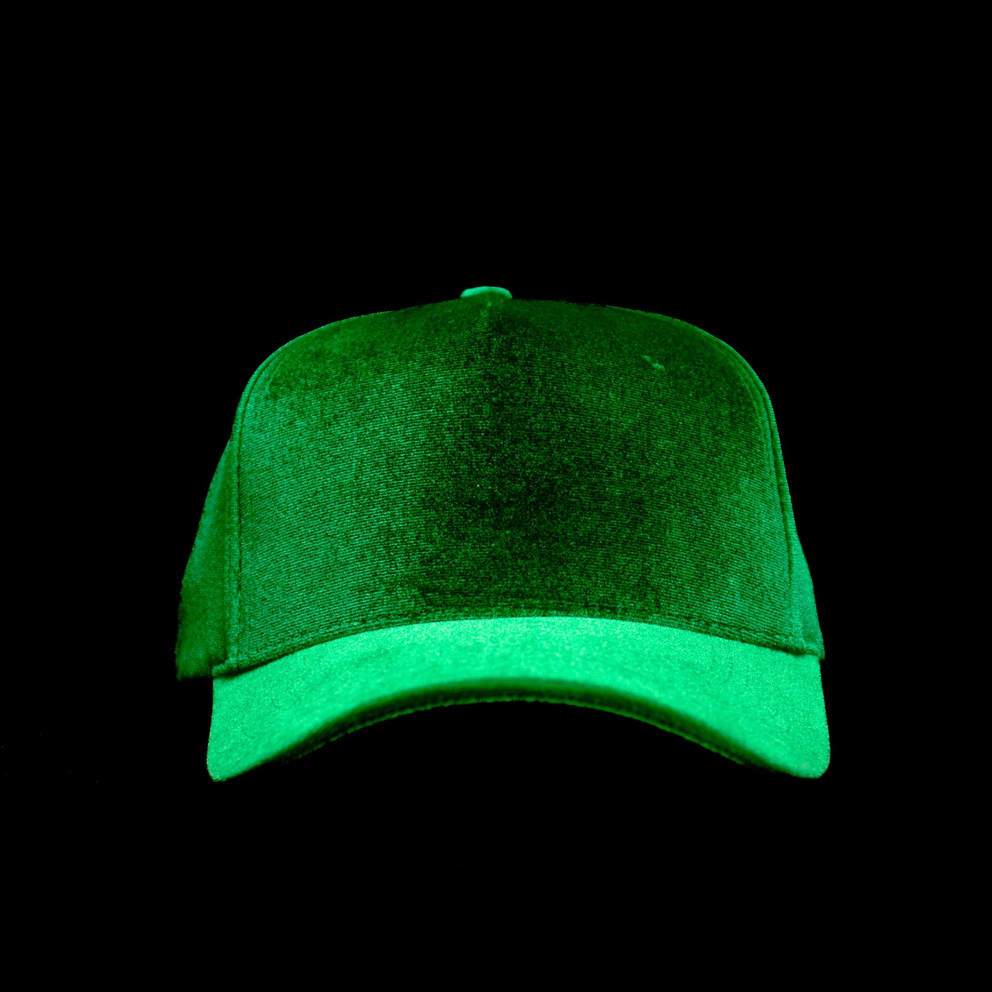 Green Velvet Hat