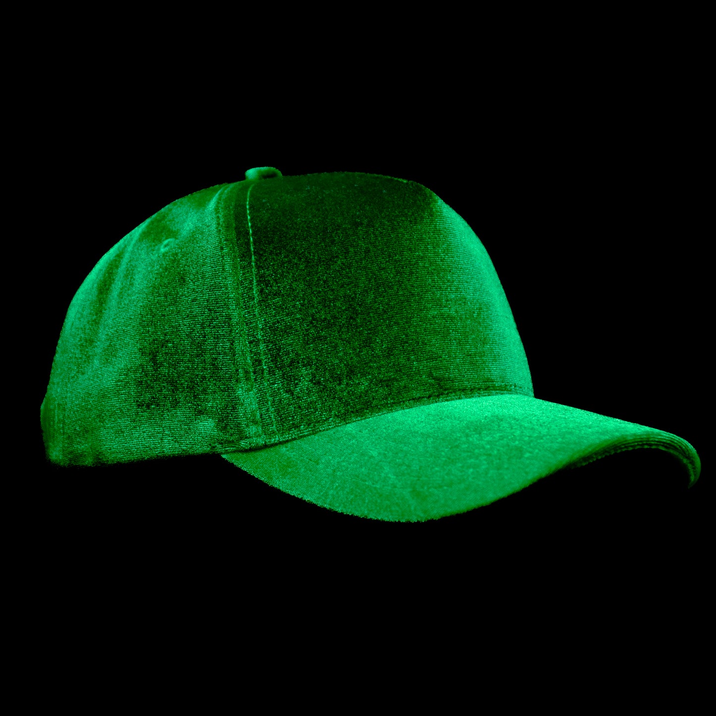 Green Velvet Hat